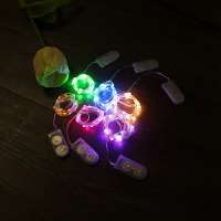 20 Lights White CR2032 Battery Operated LED Christmas String Lights