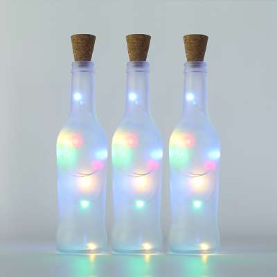 Cork stopper led string lights fairy bottle decorative lights