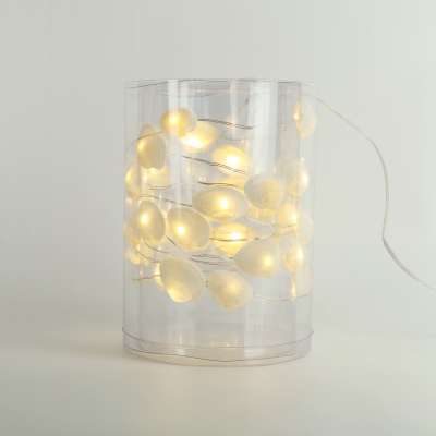 AA Battery Operated Cooper wire LED micro String Light White